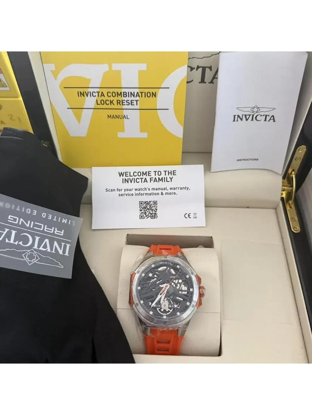 Invicta Racing Limited Edition Automatic Skeleton Dial 50mm